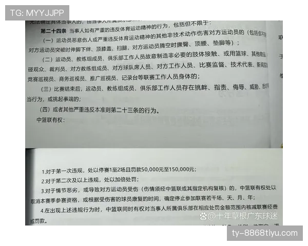纪律委员会如何判定球员追加处罚？规则拆解